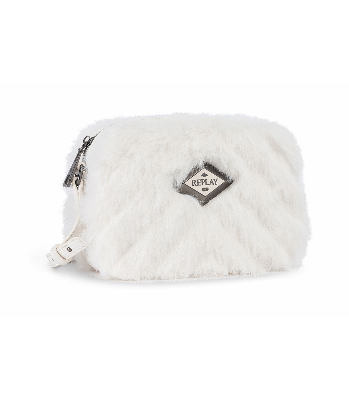 フェイクファーミニショルダーバッグ 詳細画像 オフホワイト 3